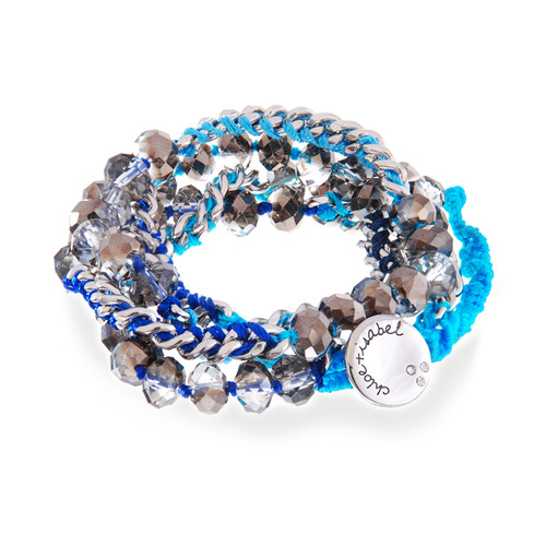 Bead + Chain Multi Wrap Bracelet
