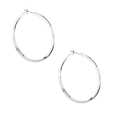 Skinny Hoop Earrings